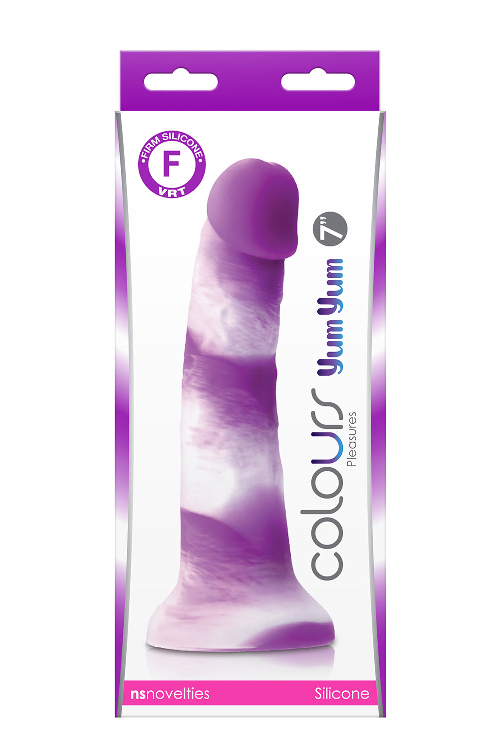Colours Pleasures Yum 7 Dildo Purple