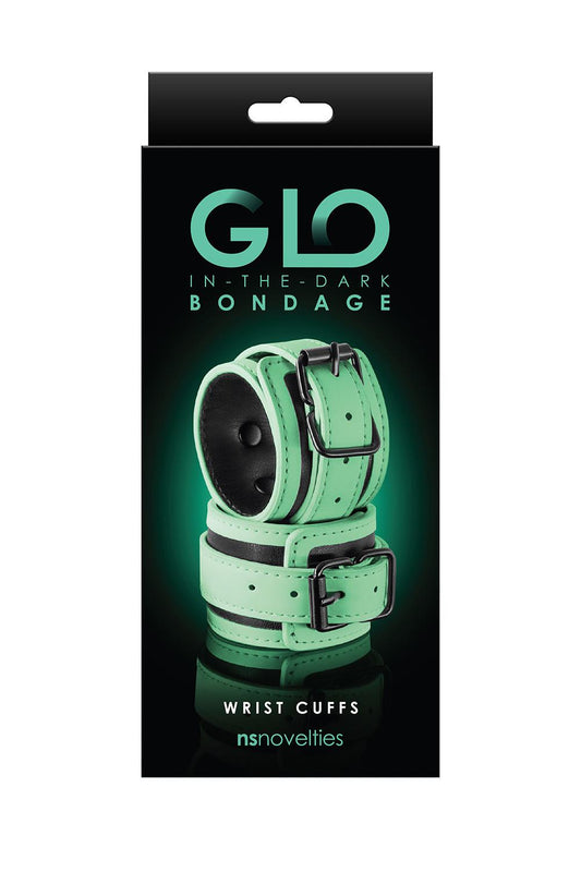 Glo Bondage Wrist Cuff Green