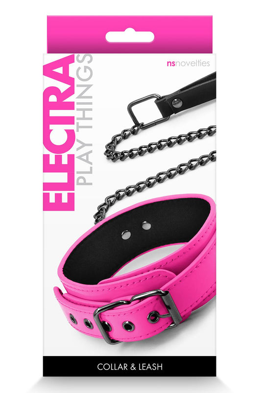 Electra Collar & Leash Pink