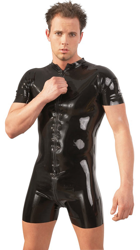Mens Latex Playsuit Mens Latex Playsuit - UABDSM