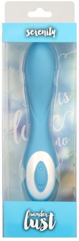 Wonderlust - Serenity G-spot Vibrator - Blue - UABDSM