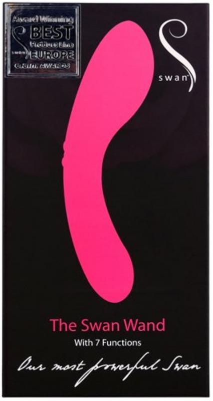 Swan Wand Vibrator - Pink - UABDSM