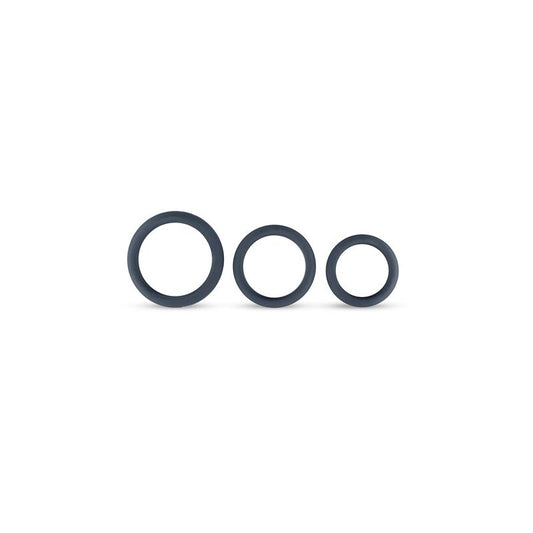 Set 3 Pieces Cock Ring Silicone Set 3 Pieces Cock Ring Silicone - UABDSM