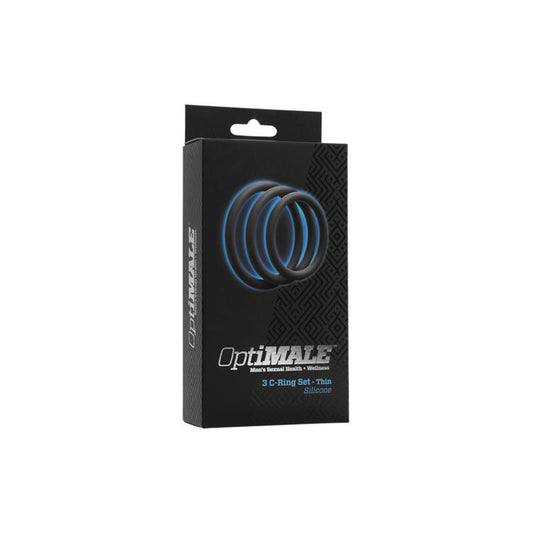 3 Pieces Set cock Ring Grey - UABDSM