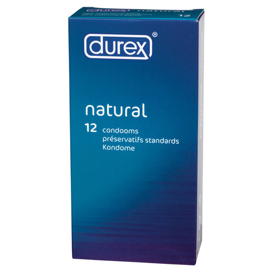 Durex Natural x 12 Condoms Durex Natural x 12 Condoms - UABDSM