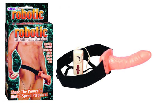 Strap-on Vibrating Hollow Extender - UABDSM