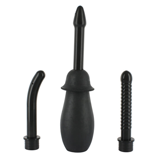 Anal Douche Kit Black Anal Douche Kit Black - UABDSM