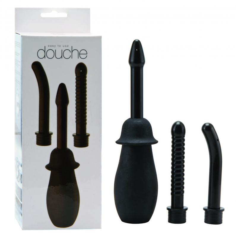 Anal Douche Kit Black - UABDSM