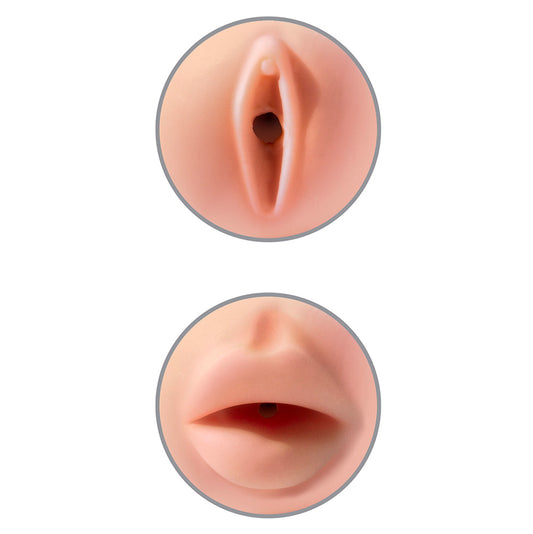 Pipedream Extreme Tight Grip Pussy and Mouth Masturbator - UABDSM