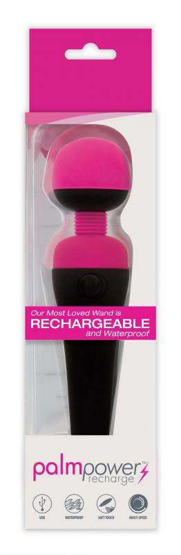 Palm Power Personal Massager Wand Vibrator - UABDSM
