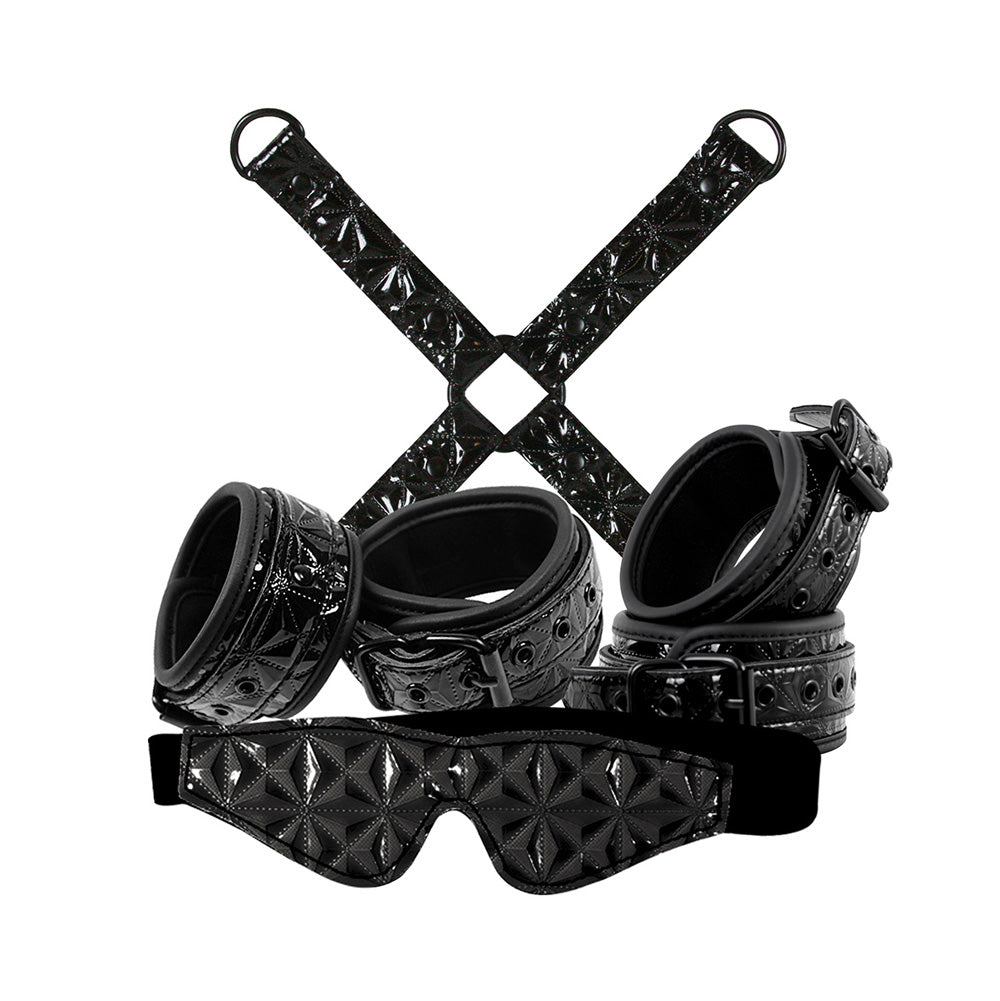 Sinful Bondage Kit Black - UABDSM