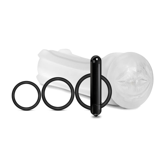 Happy Ending MSTR B8 Lip Service Vibrating Mouth Pack - UABDSM