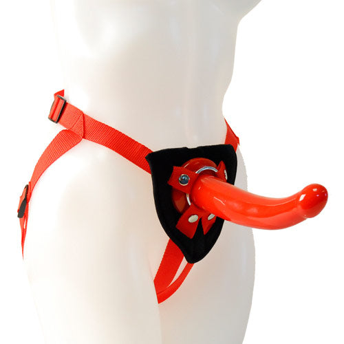 Sophias Red Rider Strap On Dildo Sophias Red Rider Strap On Dildo - UABDSM