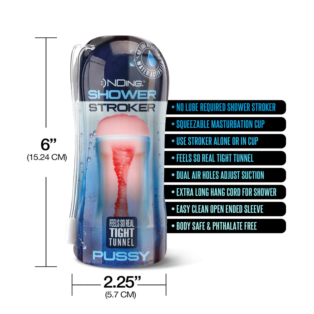 Happy Ending Tight Pussy Shower Stroker - UABDSM