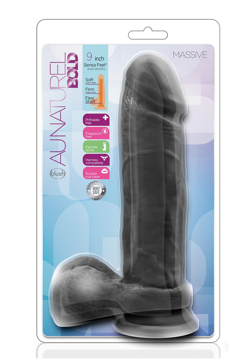 Au Naturel Bold Massive 9inch Dildo