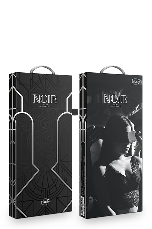 Noir Silky Blindfold Black