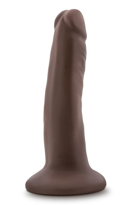Dr. Skin Plus 5 Inch Posable Dildo Chocolate Dr. Skin Plus 5 Inch Posable Dildo Chocolate