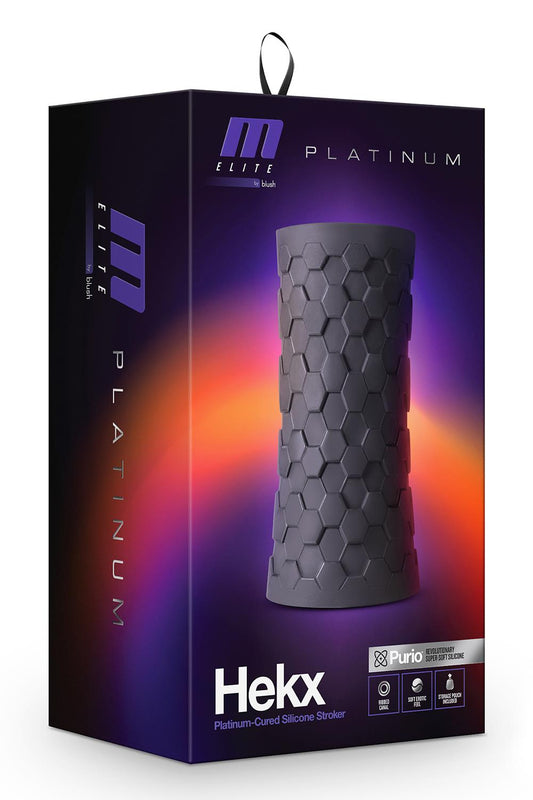 M Elite Platinum Hekx Black