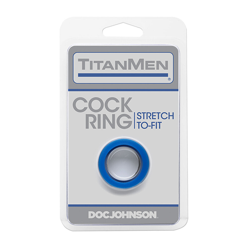 TitanMen Tools Cock Ring Blue - UABDSM