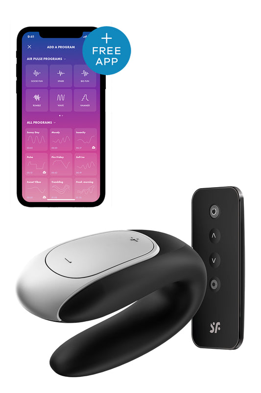 Satisfyer Double Fun Black Satisfyer Double Fun Black