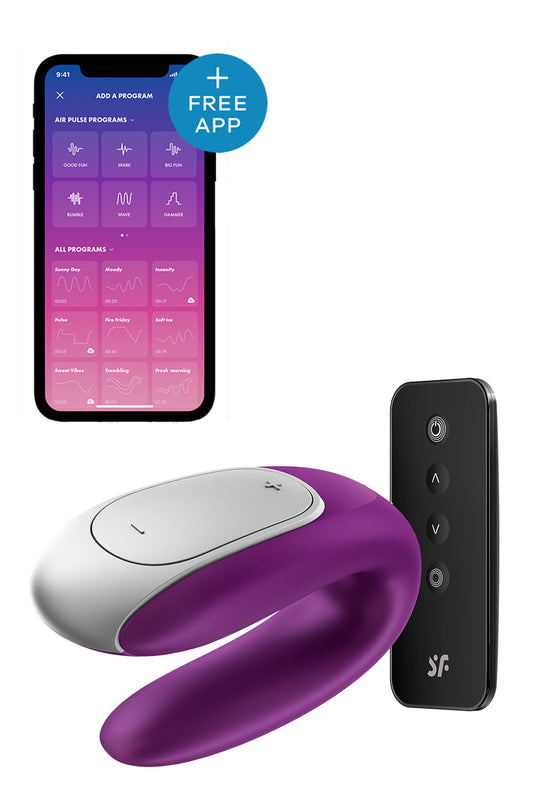 Satisfyer Double Fun Violet Satisfyer Double Fun Violet