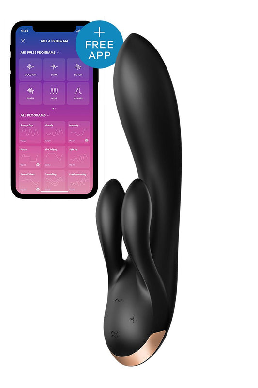 Satisfyer Double Flex Black Satisfyer Double Flex Black