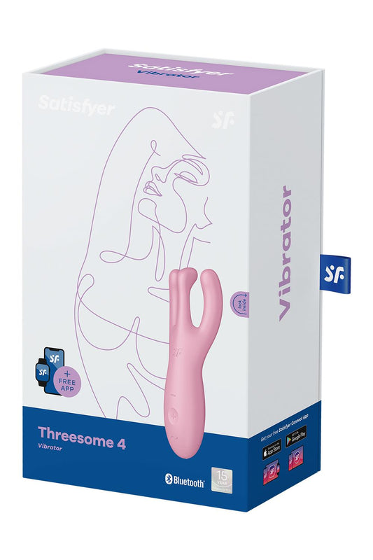 Satisfyer Threesome 4 Connect App Pink