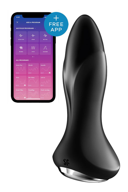 Satisfyer Rotator Plug 1+ Black Satisfyer Rotator Plug 1+ Black