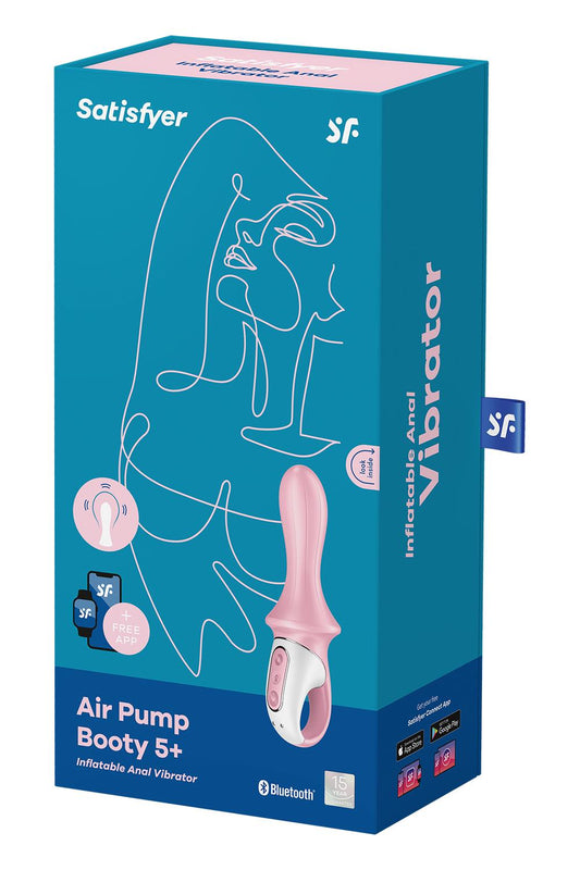 Satisfyer Air Pump Booty 5 Connect App Red