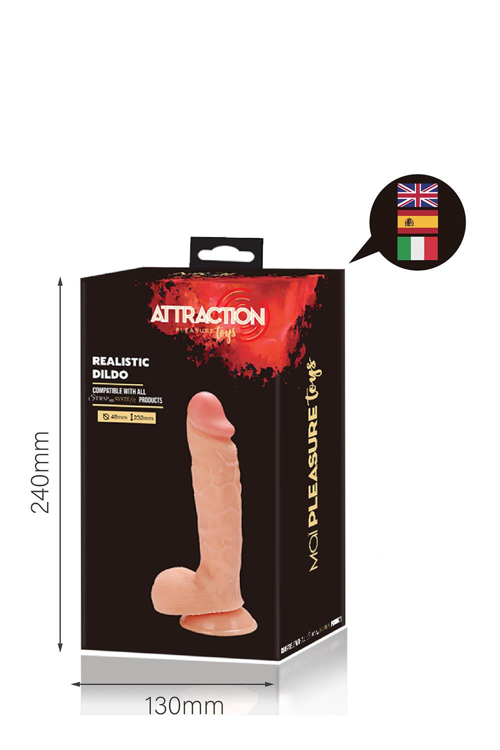 Mai Dildo The Dildo Collection 232 Cm