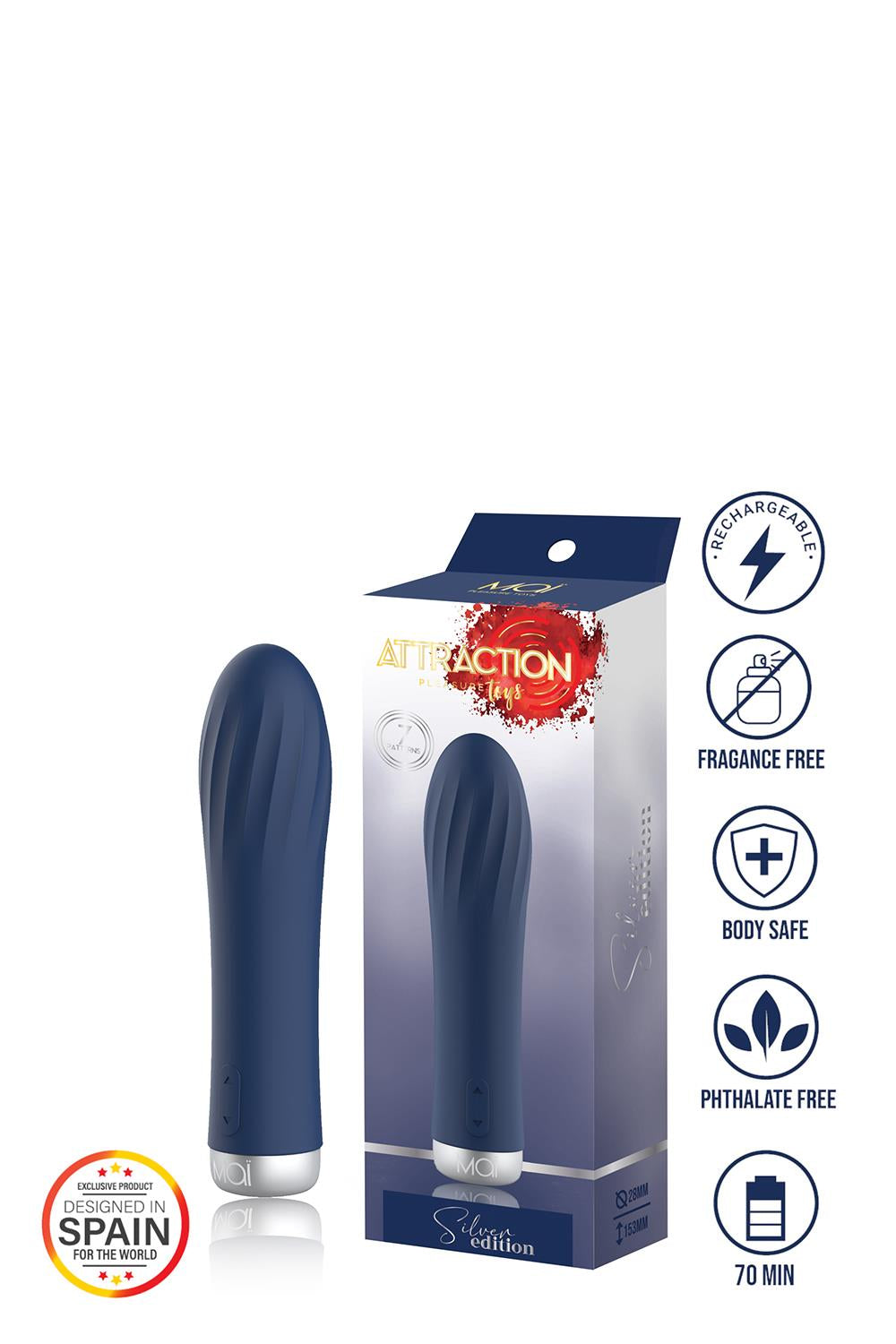 Mai Stimulator Attraction Spiral Silver Edition