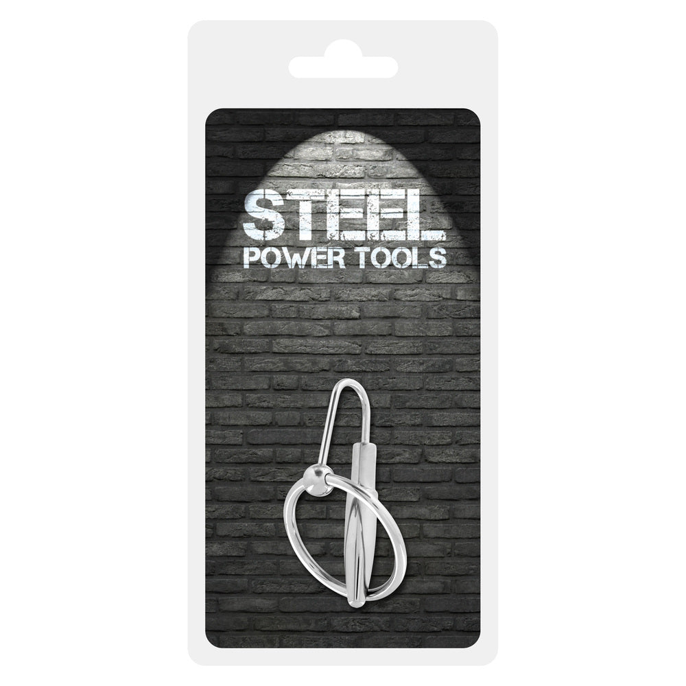 Steel Power Tools Penis Plug With Glans Ring 30mm - UABDSM