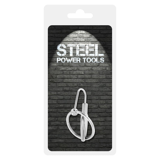 Steel Power Tools Penis Plug With Glans Ring 30mm - UABDSM