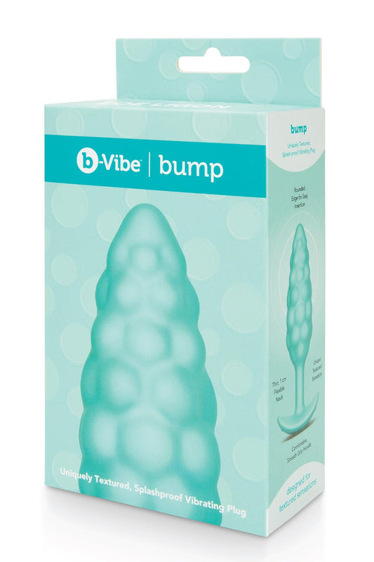 B-vibe Bump Texture Plug Mint