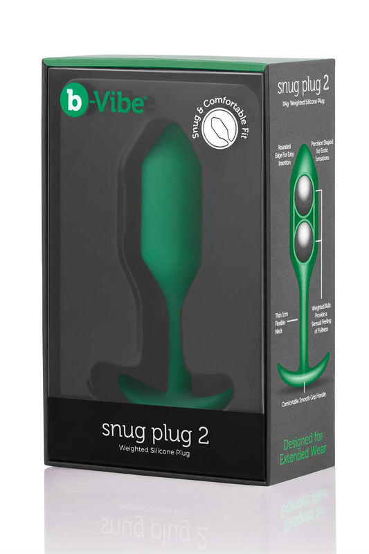B-vibe Snug Plug 2 Green