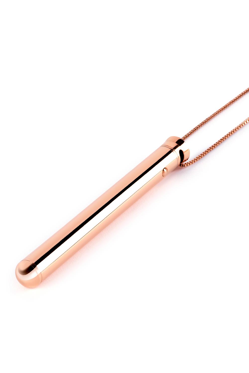 Le Wand Le Wand Vibrating Necklace Rose Gold