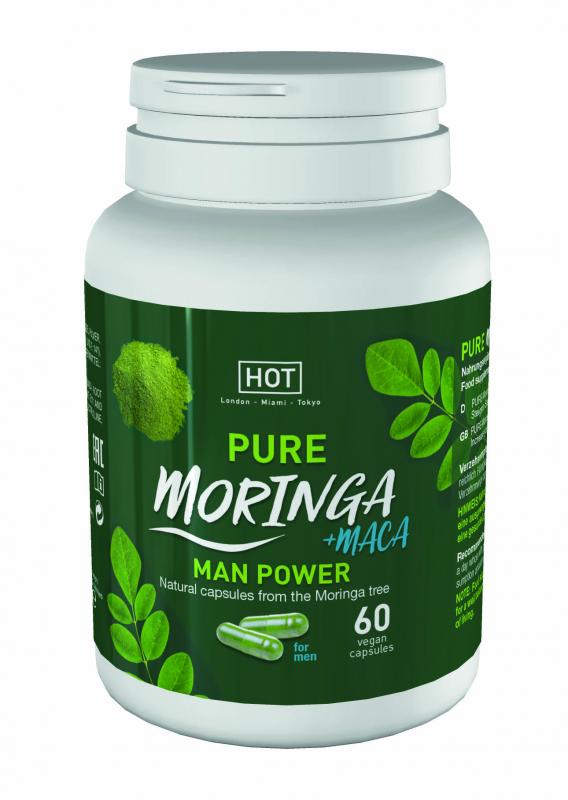 HOT BIO - Moringa Man Power Capsules - 60 Pcs. - UABDSM