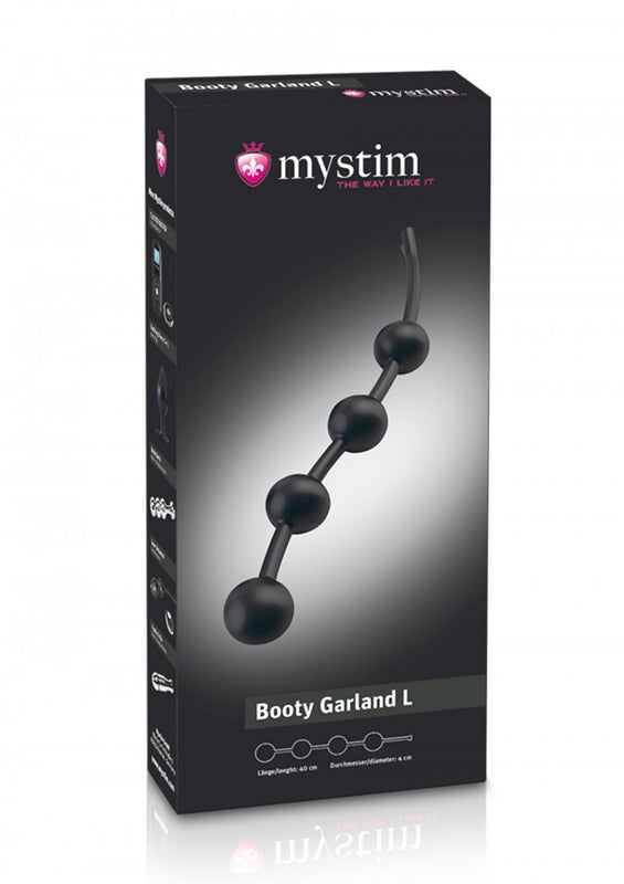 Booty Garland L E-Stim Anal Beads - UABDSM