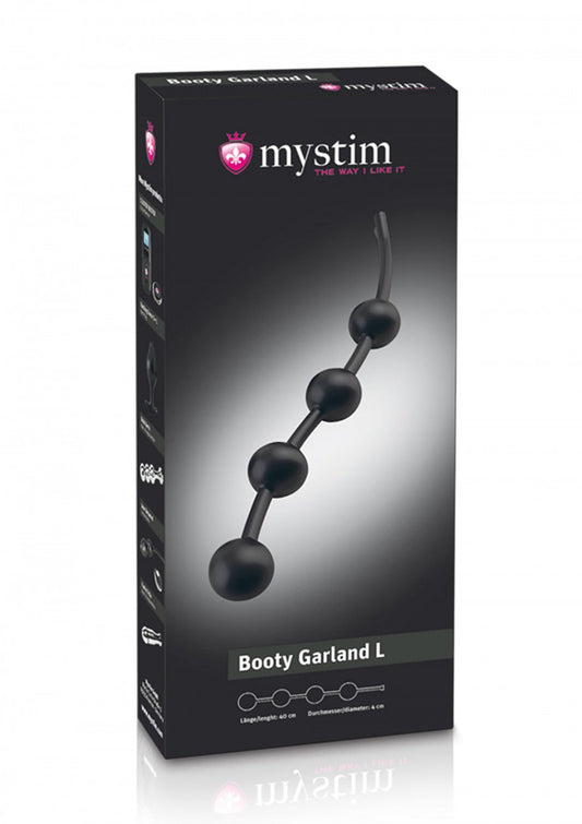 Booty Garland L E-Stim Anal Beads - UABDSM