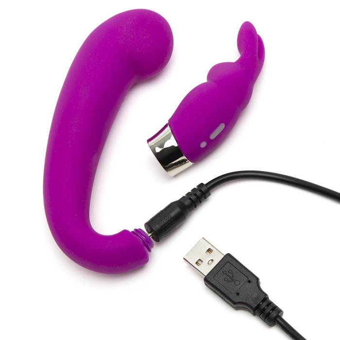 Happy Rabbit G-Spot Clitoral Curve Vibrator - UABDSM