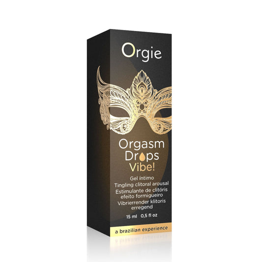 Orgie Orgasm Drops - Vibe! - Tingling Clitoral Arousal Serum - UABDSM