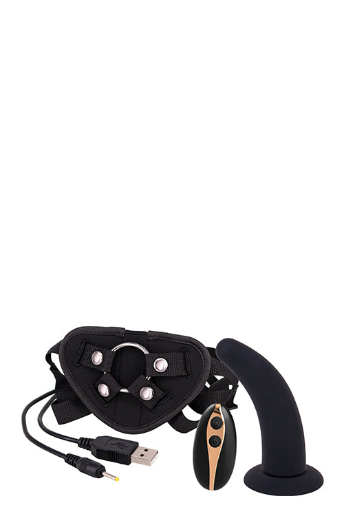 5inch Vibration Dildo Strap-on Black 5inch Vibration Dildo Strap-on Black