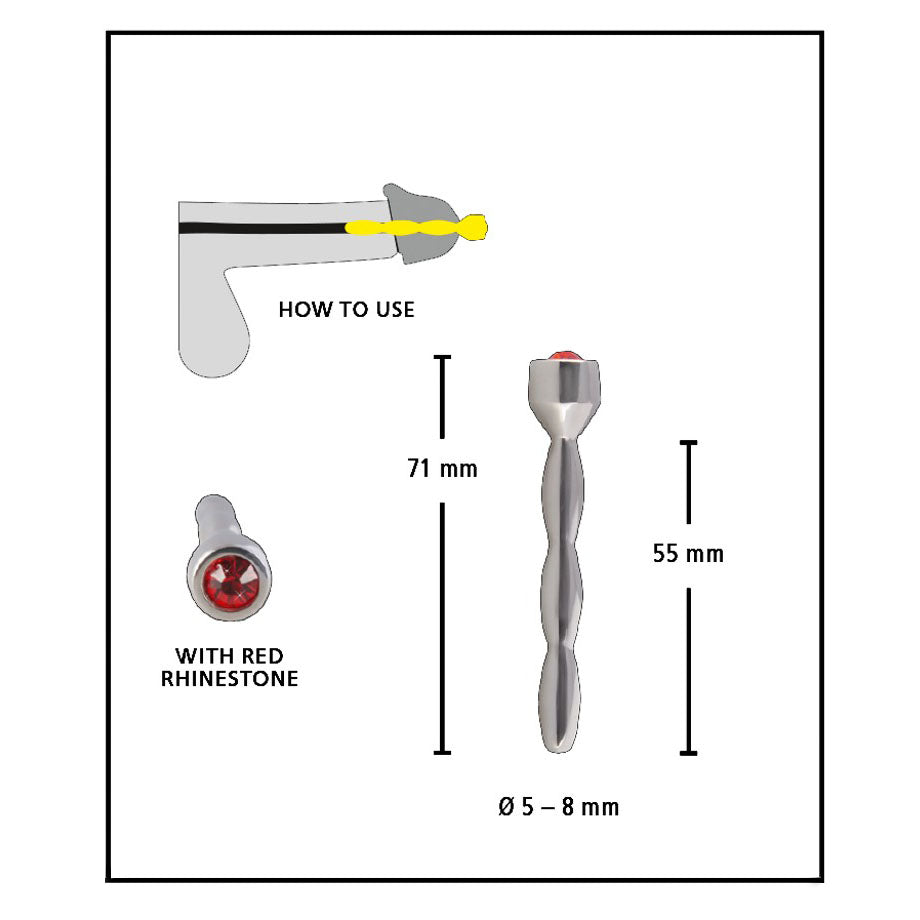 Penis Plug Jewelry Pin - UABDSM