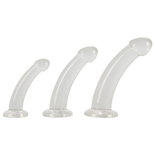 Three Piece Crystal Clear Anal Training Set Three Piece Crystal Clear Anal Training Set - UABDSM