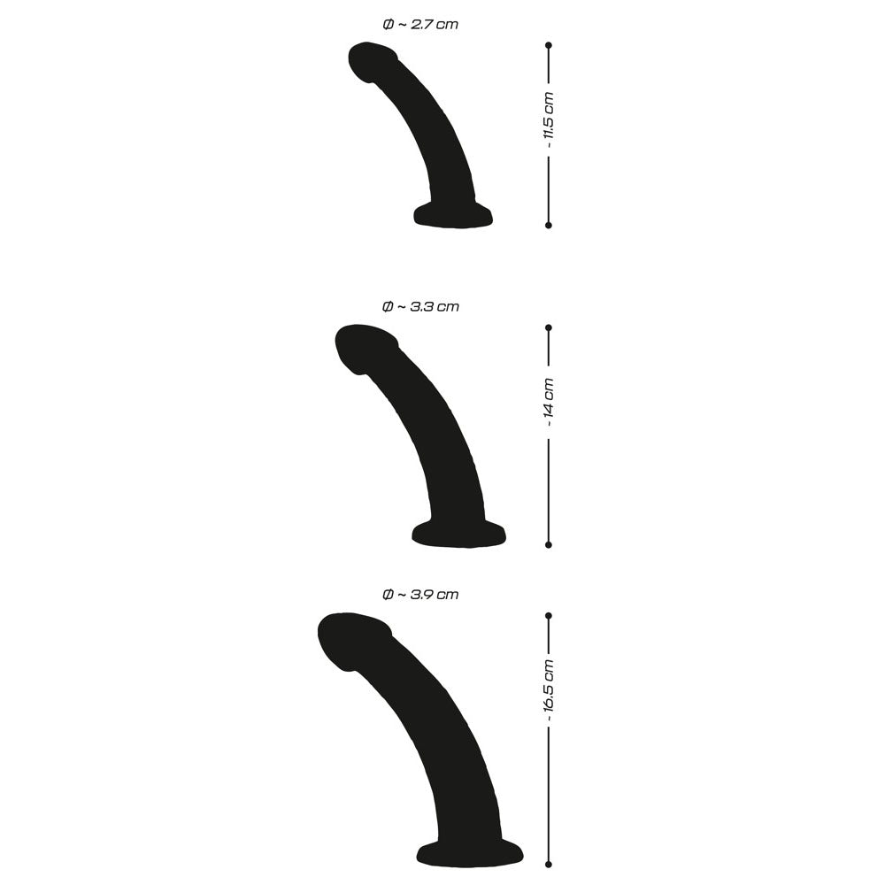 Three Piece Crystal Clear Anal Training Set - UABDSM