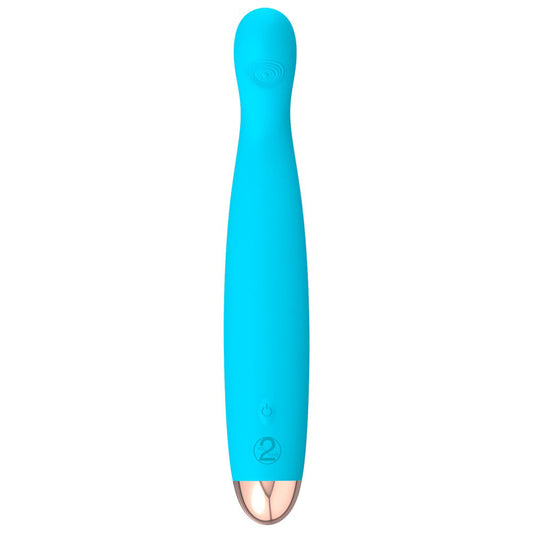 Cuties Silk Touch Rechargeable Mini Vibrator Blue - UABDSM