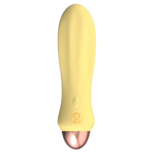 Cuties Silk Touch Rechargeable Mini Vibrator Yellow Cuties Silk Touch Rechargeable Mini Vibrator Yellow - UABDSM