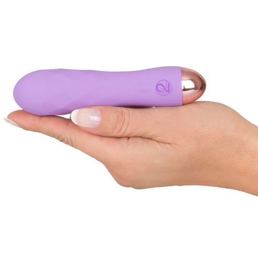 Cuties Silk Touch Rechargeable Mini Vibrator Purple - UABDSM