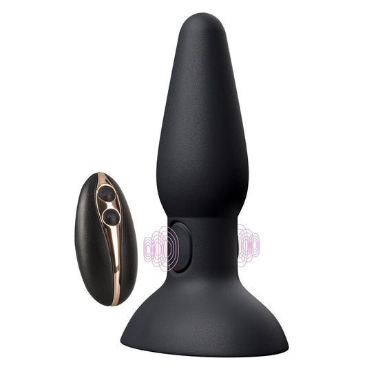 Black Velvet Thumping Anus Butt Plug Black Velvet Thumping Anus Butt Plug - UABDSM