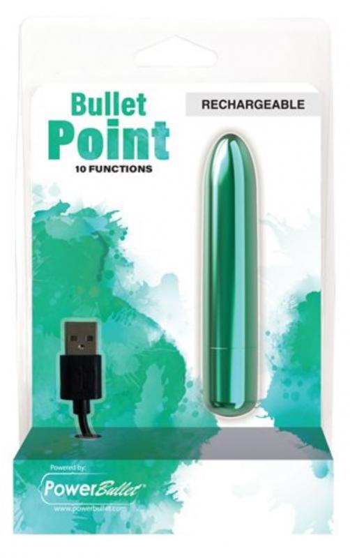 Powerful Bullet Vibrator - Turquoise - UABDSM